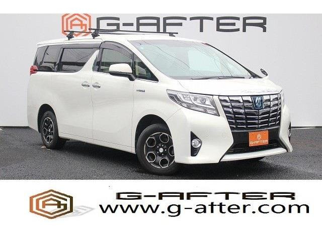 アルファードハイブリッド 2.5 X E-Four 4WD7人乗純正10型ナビ両側電動プリクラッシュ