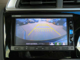 バックカメラがついているので、駐車や後進の際にとても便利です♪