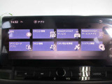 アプリ画面(通知/ETC2.0情報/NissannConnectサービス/NissannConnectサービスアプリ/ダウンロードアプリ/VICS情報/GPS現在地情報/システム情報・・・)等が表示と設定が出来ます。