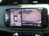 アラウンドビューモニターも付いているので、車庫入れもスムーズにできます。