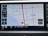 【純正ナビ】専用設計で車内の雰囲気にマッチ!ナビ利用時のマップ表示は見やすく、いつものドライブがグッと楽しくなります!