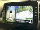 【アラウンドビューモニター】専用のカメラにより、上から見下ろしたような視点で360度クルマの周囲を確認することができます☆死角部分も確認しやすく、狭い場所での切り返しや駐車もスムーズに行えます。