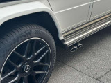 G63仕様 左右サイド出しマフラー より完成度の高い一台となります。 マフラースピーカーによる迫力のG63サウンド。
