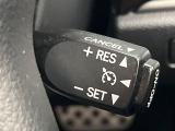 【クルーズコントロール】高速道路もラクラク走行。アクセルを離しても一定速度で走行ができ、長距離運転時の負担を軽減!加速・減速も簡単なスイッチ操作で調整できます。
