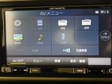 ワンセグTV/CD/AM/FMオーディオを装備しています。