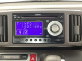 純正CD・USBコンポにはCD再生のほかに、AUX入力端子・USB端子がついてますので外部入力から音楽などを楽しめます。