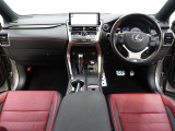 高級車レクサスのNX300h Fスポーツ! カッコよさのある赤革シート・内装も豪華で優越感に浸れます!!