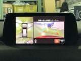 360°ビューモニターも装備しておりますので、どんな場所でも簡単に駐車できます。