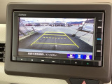 便利な3ビュー切り替え、ガイド線表示付きのバックカメラです!後退時、後方の視界をサポートします!