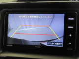 バックでの車庫入れは「バックモニター」がサポートいたします。