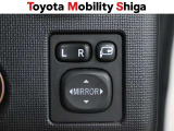 車内からワンタッチでサイドミラーの開閉ができて便利です。