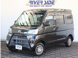 ダイハツ ハイゼットカーゴ クルーズ ターボ SAIII ハイルーフ 4WD  純正ナビBカメラETCリアスポLEDライト
