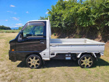 4WD エクストラロー付き5速MT ワゴンフェイス/フォグランプ付 カリフォルニアミラー/ワゴンドア Aftermarket15インチアルミホイール タイベル交換済み エアコン パワステ エアバッグ 三方開