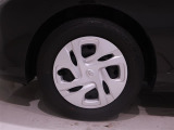■装着ホイール■  スチールホイール&車体デザインにマッチングしたホイールキャップです。