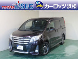 トヨタのミニバン・ノアです。低床&スライドドアで乗り降りしやすく、家族でのドライブにもピッタリ☆