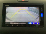 バックモニター付きで、車庫入れやバック時の後方確認をサポート。