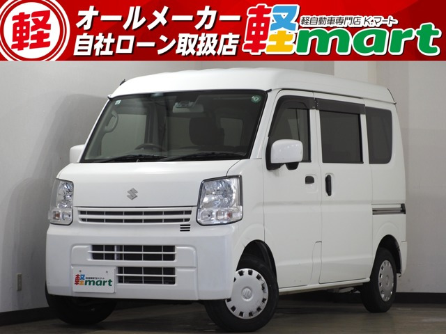 エブリイ ジョイン ハイルーフ 5AGS車 レ-ダ-BS ESC 電格ミラ- キ-レス CD AUX AC