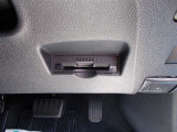 ETC車載器付きです。高速道路の料金所もスムーズに通過できます。