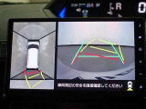 パノラミックビューモニター付きで駐車も楽々です
