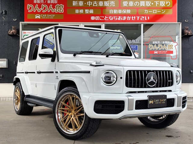 Gクラス AMG G63 4WD ワンオーナー 社外22インチAW レザーPKG