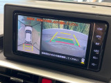 【パノラミックビューモニター】専用のカメラにより、上から見下ろしたような視点で360度クルマの周囲を確認することができます☆死角部分も確認しやすく、狭い場所での切り返しや駐車もスムーズに行えます。
