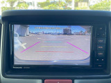 【 バックカメラ 】駐車が苦手な方でも映像で後方の安全確認もしっかり♪見えない死角の部分や距離感などモニター確認することが可能です!