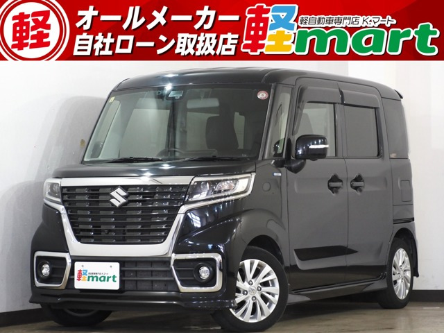 スペーシアカスタム ハイブリッド(HYBRID)  GS 全方位M シ-トH HUD ETC PSD DSBS レ-...