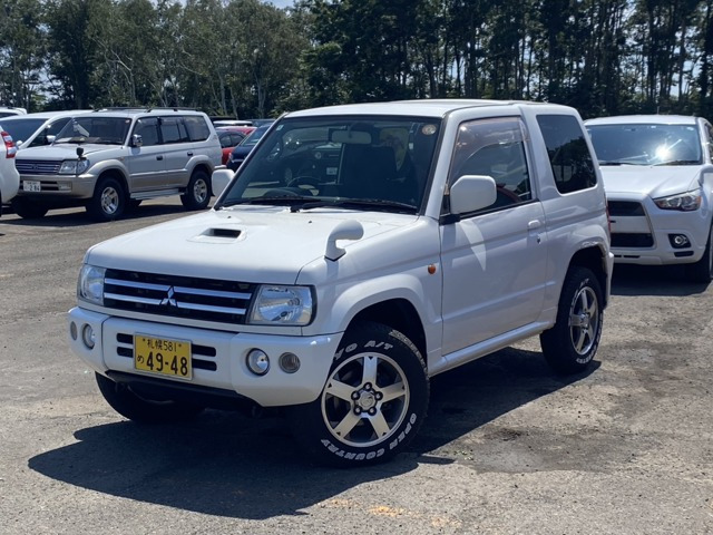 パジェロミニアクティブフィールド エディション 4WD4WD・ターボ・背面カバー・車検令和9年4年2