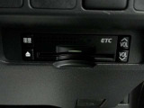 ETC車載器付きです。高速道路の料金所もスムーズに通過できます。