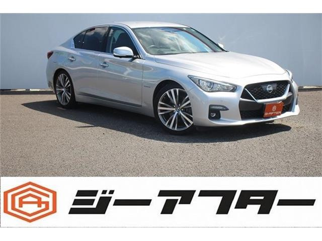 スカイライン3.5 ハイブリッド GT タイプSPBOSEアンビエントライト本木目インパネ黒革