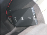 ETC車載器付きです。高速道路の料金所もスムーズに通過できます。
