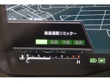 後退時の制限速度を設定できる「後退速度リミッター」。リミッターは3段階で任意に設定可能です。