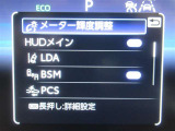 トヨタセーフティセンス、ブラインドスポットモニター付きです。