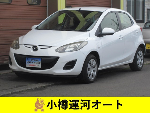 デミオ1.3 13C 4WD車検整備付  キーレス ナビ CD ETC
