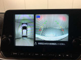 安全な駐車をサポートするバックモニター&真上からクルマの動き・周りの状況がわかるアラウンドビューモニター☆※目視も忘れずに!※