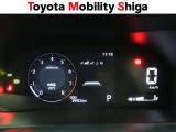 昼間でもくっきり見やすい、高質感メーターです。