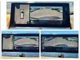 【アラウンドビューモニター】駐車時にまるで空から自分の車を見ているかのような映像を映し出して、安全に確認できる機能です!接触の危険が迫れば、表示や警告音で知らせてくれます!難しい駐車も楽々です!