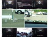 【頻繁に確認する項目】 車速度を確認する際にメーターを注視しよそ見をしてしまいますが、フロントガラスにメーターが投影されているのでよそ見の防止につながります。
