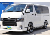 ハイエースバン 2.8 スーパーGL ダークプライムⅡ ロングボディ ディーゼルターボ 4WD 厳選仕入れBLACKエディションLOWスタイル!!