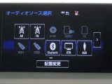 携帯電話とBlue Toothの連携により車の中でハンズフリー通話が可能です。