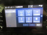 ブルートゥース通信でスマホ内の音楽視聴機能など、多彩なオーディオメニューを搭載しています!