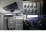 専用オフロードスイッチ☆リヤデフロック☆A-TRAC☆クロールコントロール☆寒冷地仕様☆ETC☆A/Cダイヤルノブ☆