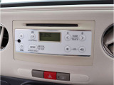 CDデッキがついております、CD・AM・FM・AUXを使って頂くことが可能です。
