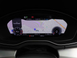 必要に応じてメーター内に地図や車両のインフォメーションなどを切り替え表示できる12.3インチバーチャルコクピット