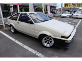オーバーフェンダー!Hワイトツートン全塗装!外品エアロ!リアスポイラー!外品15AW!Dampers!外品マフラー!ナルディH!ブリッツバケットシート!CD!タワーバー!ロールバー!プッシュスタート!詳細別紙