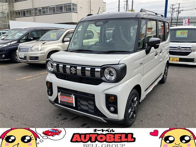 スペーシアギアハイブリッド(HYBRID) XZ 4WD届出済未使用車 スズキセーフティS
