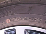165/65R14    タイヤサイズです。 タイヤのご相談も石川トヨペットカローラにお任せください