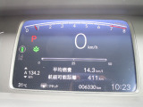 シンプルなデザインのメーターなのでとても見やすいですね!