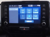 オーディオ選択画面です。Bluetooth対応しております!