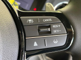【アダプティブクルーズコントロール】自動で前の車との車間距離を一定に保ち、速度調整しながら走行します。さらにカーブを認識し、ステアリング操作もアシストします!
